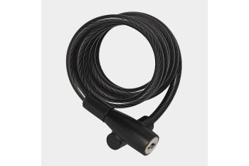 Abus 1950/120 Black z zamkiem na klucz